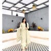 Elegant Pastel Green Embroidered Lawn Suit for Women