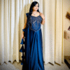 Untitled 53 Women’s Designer Corset Saree with Heavy Embellished Blouse & Pre-Draped Silhouette
