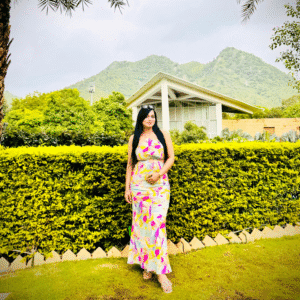 The Multi-Color Cutout Dress